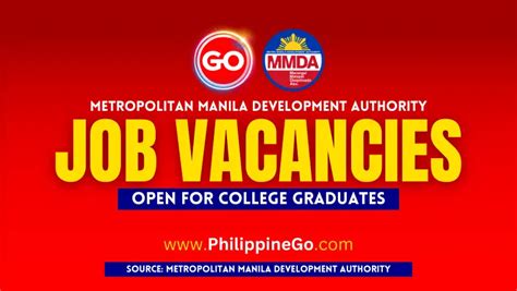 mmda careers|Job Vacancies .